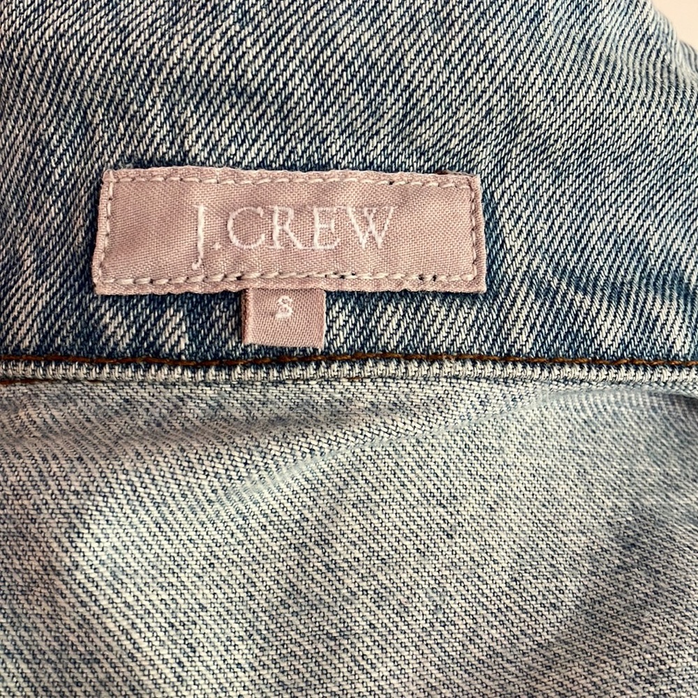 Vintage J Crew denim jean jacket - Picture 5 of 6